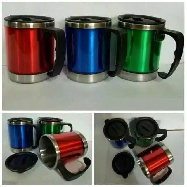 Gelas Cangkir MUG KANTOR Stainless