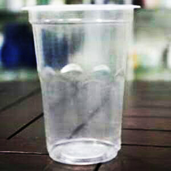 Gelas Plastik Aqua 220 ml Bening