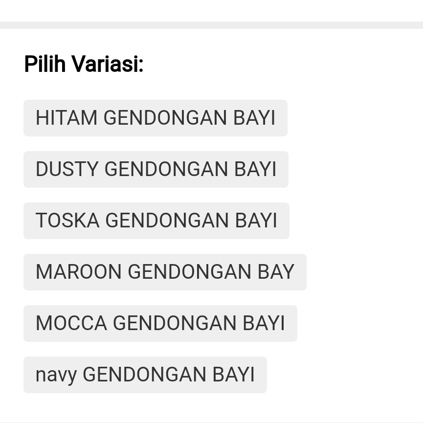 Gendongan Bayi 3