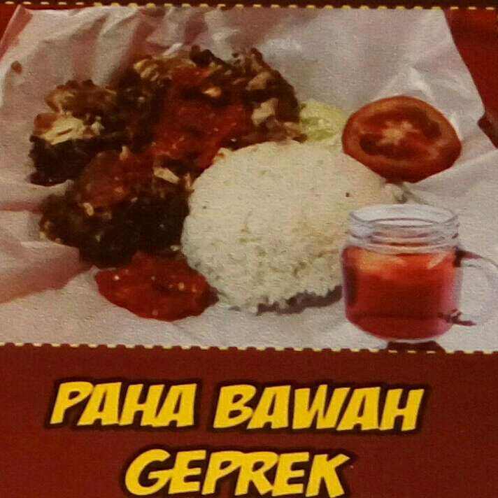 Geprek Paha Bawah 