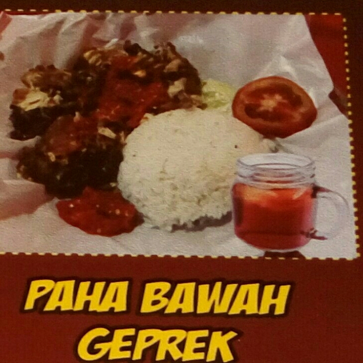 Geprek Paha Bawah
