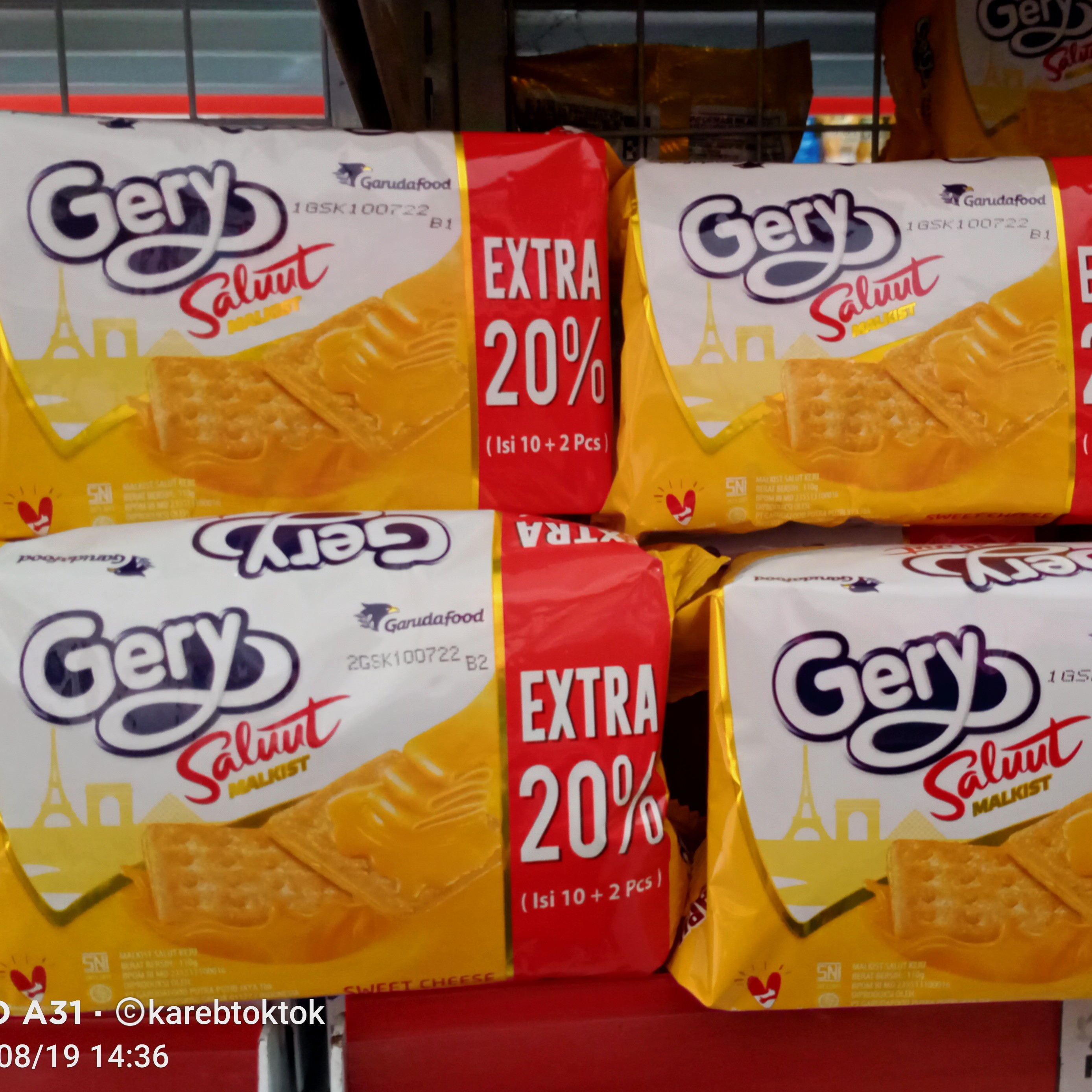 Gery Salut Sweet Cheese 110gr