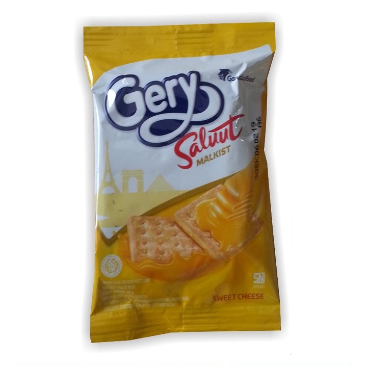 Gery Saluut Malkist Sweet Cheese 1 renteng