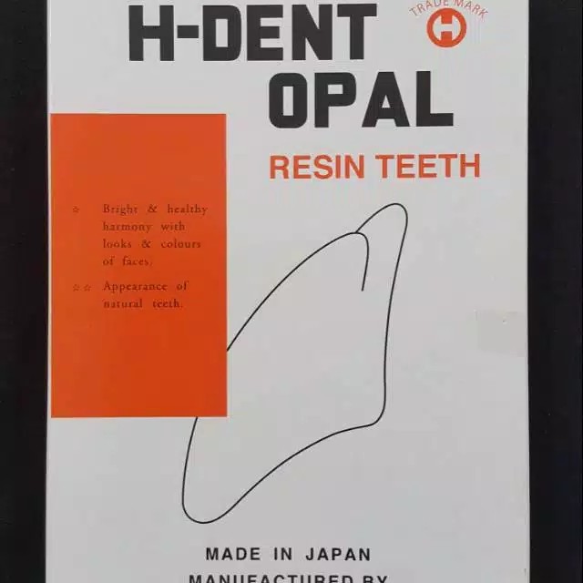 Gigi palsu Akrilik FULLSET H-DENT 2