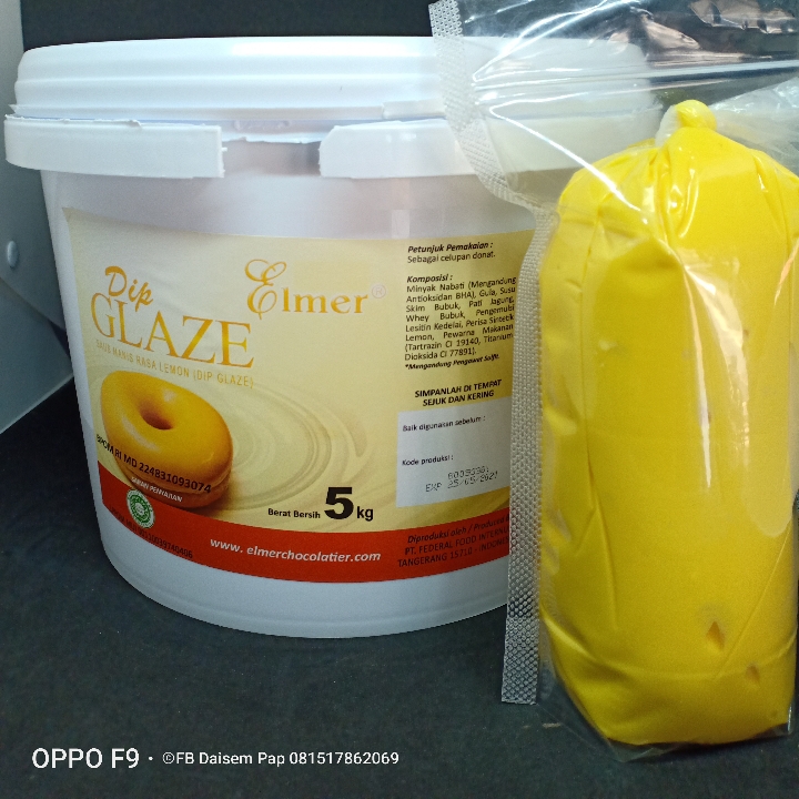 Glaze Donat Elmer 4