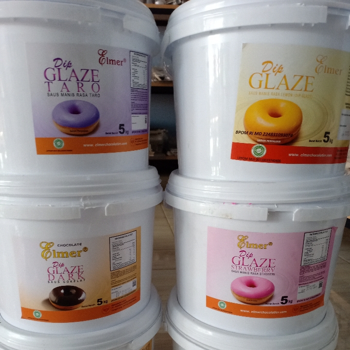 Glaze Donat Elmer 5