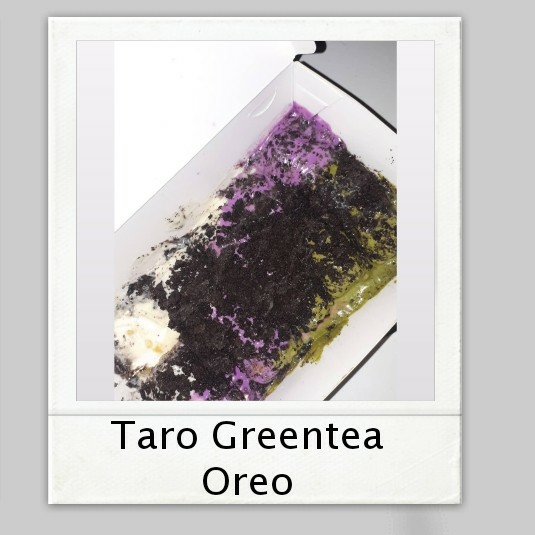 Glaze Taro Greentea Oreo