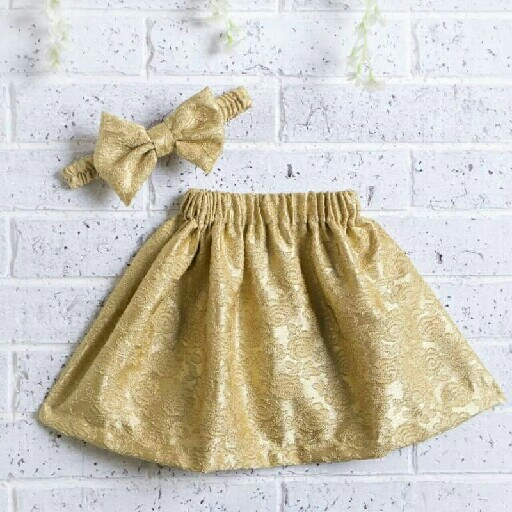 Gold Mayqa Skirt
