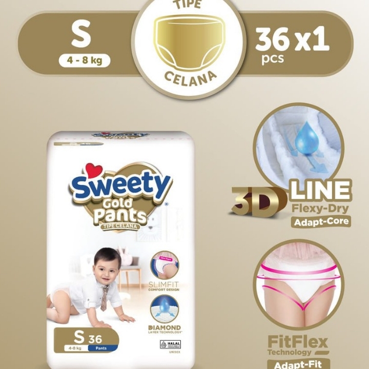 Gold Pants Sweety