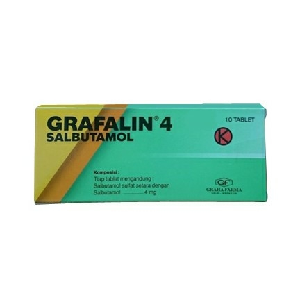 Grafalin 4mg Atau Salbutamol