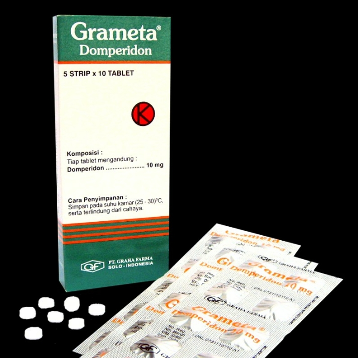 Grameta 10mg Atau Domperidon