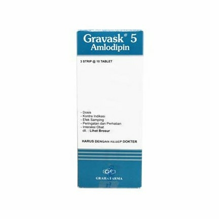 Gravask 5mg Atau Amlodipim