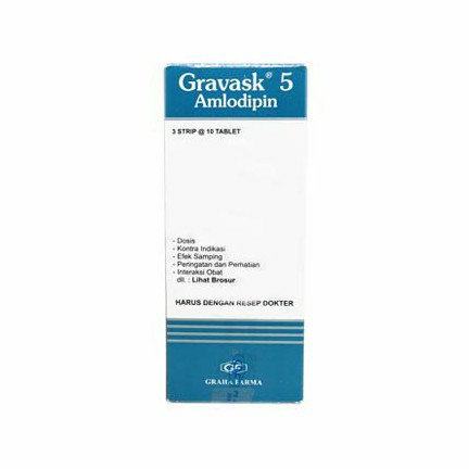 Gravask 5mg Atau Amlodipin