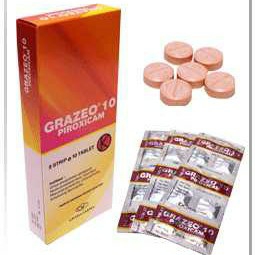 Grazeo 10mg Atau Piroxicam 10mg