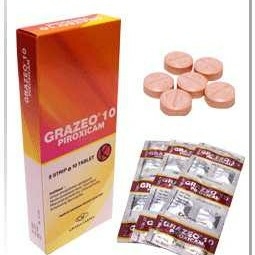 Grazeo 10mg Atau Piroxicam 10mg