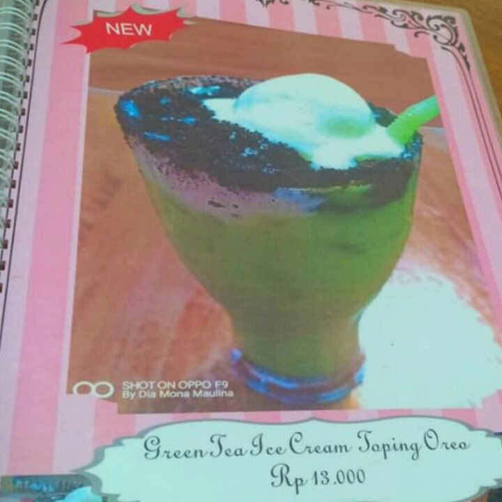 Green Tea Ice Cream Toping Oreo