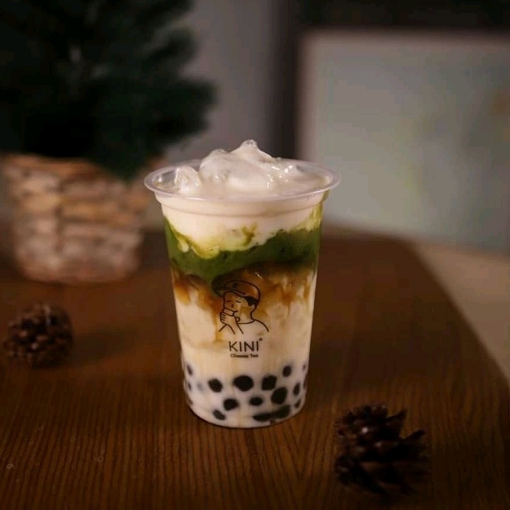 Green Tea Sweat Bubble Cheese