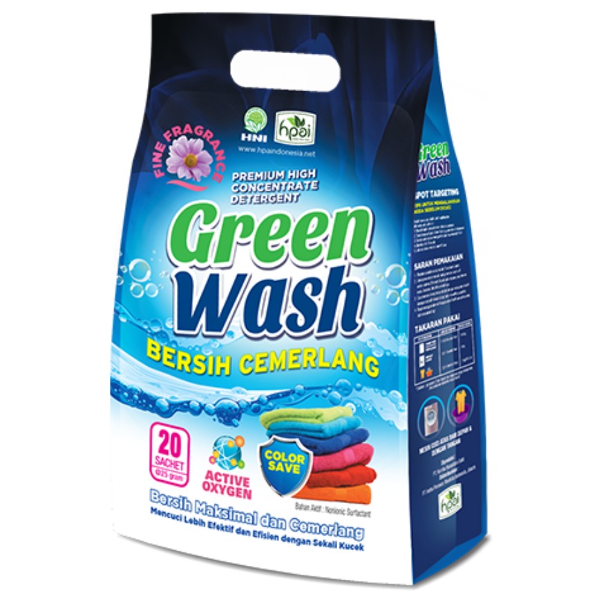 Green Wash Deterjen