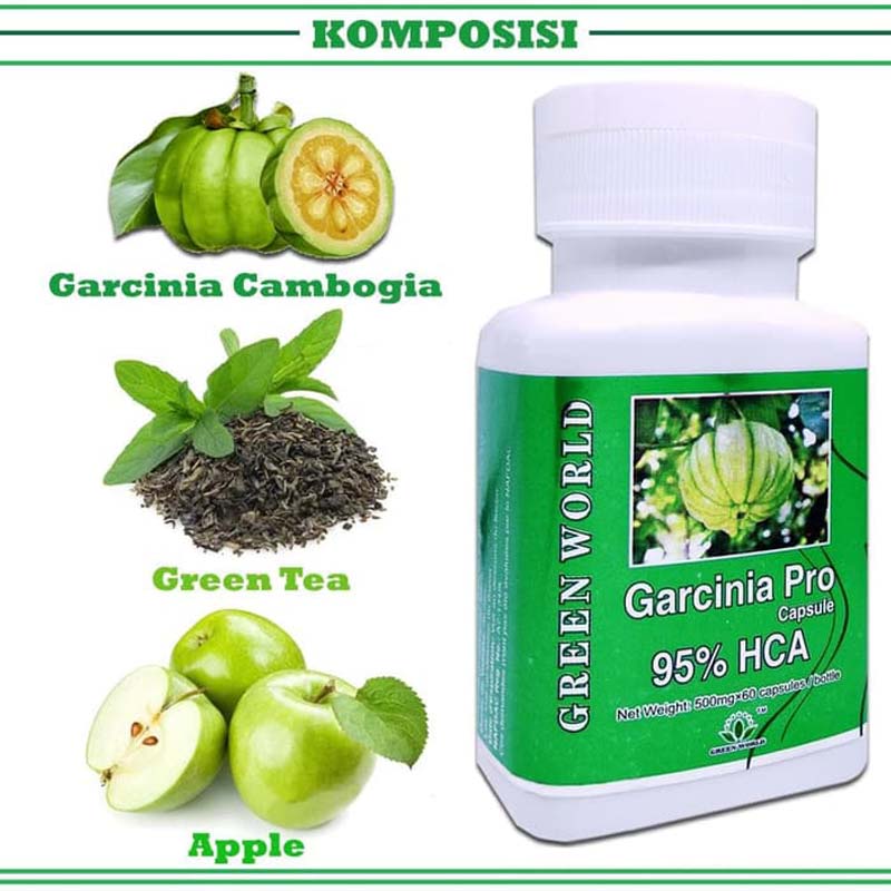 Green World Garcinia Pro Capsule Untuk Membantu Menurunkan Berat Badan