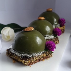 Greentea Choco Cheese Cake