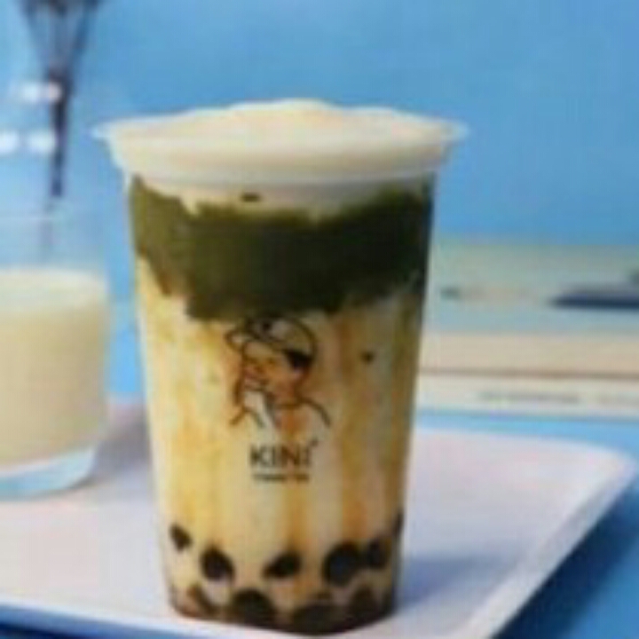 Greentea Plus Boba Plus Cream Cheese