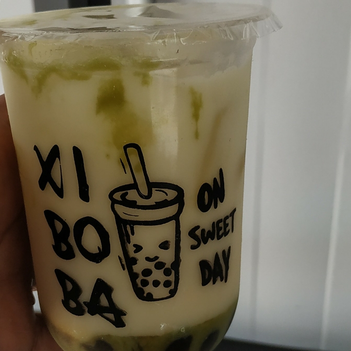 Gren tea Boba