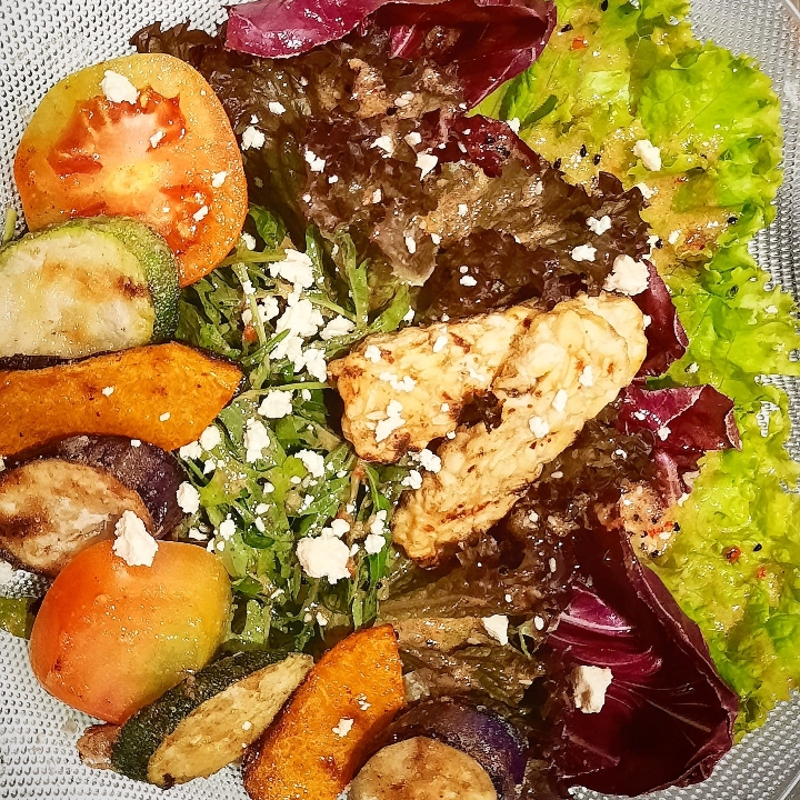 Grilled Tahini Salads 
