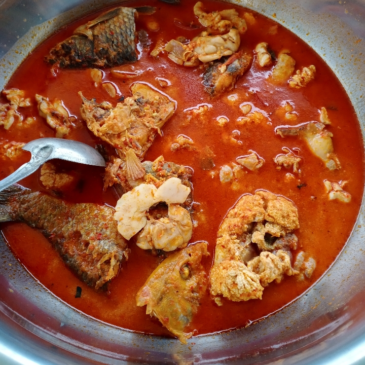 Gulai Asam Pedas Ikan Mas 