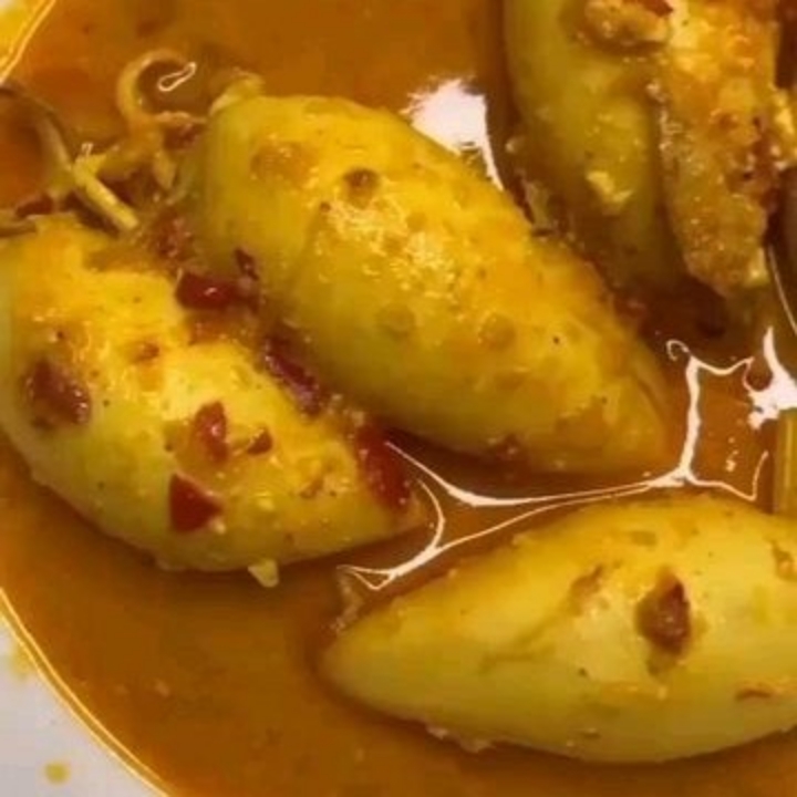 Gulai Cumi Isi Telor 
