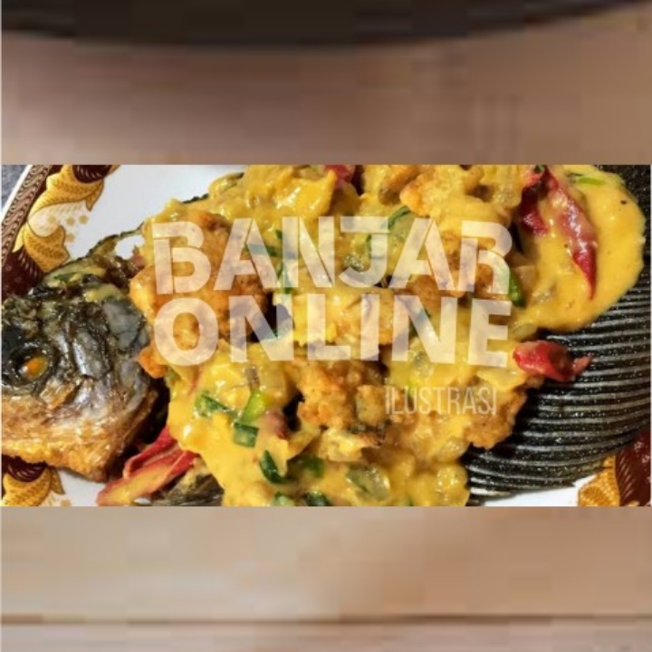 Gurame Balut telor Asin