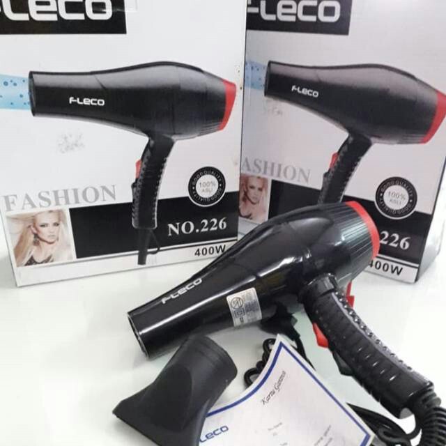 HAIR DRYER ALAT PENGERING RAMBUT FLECO 400W - TIPE NO 226  MERK FLECO