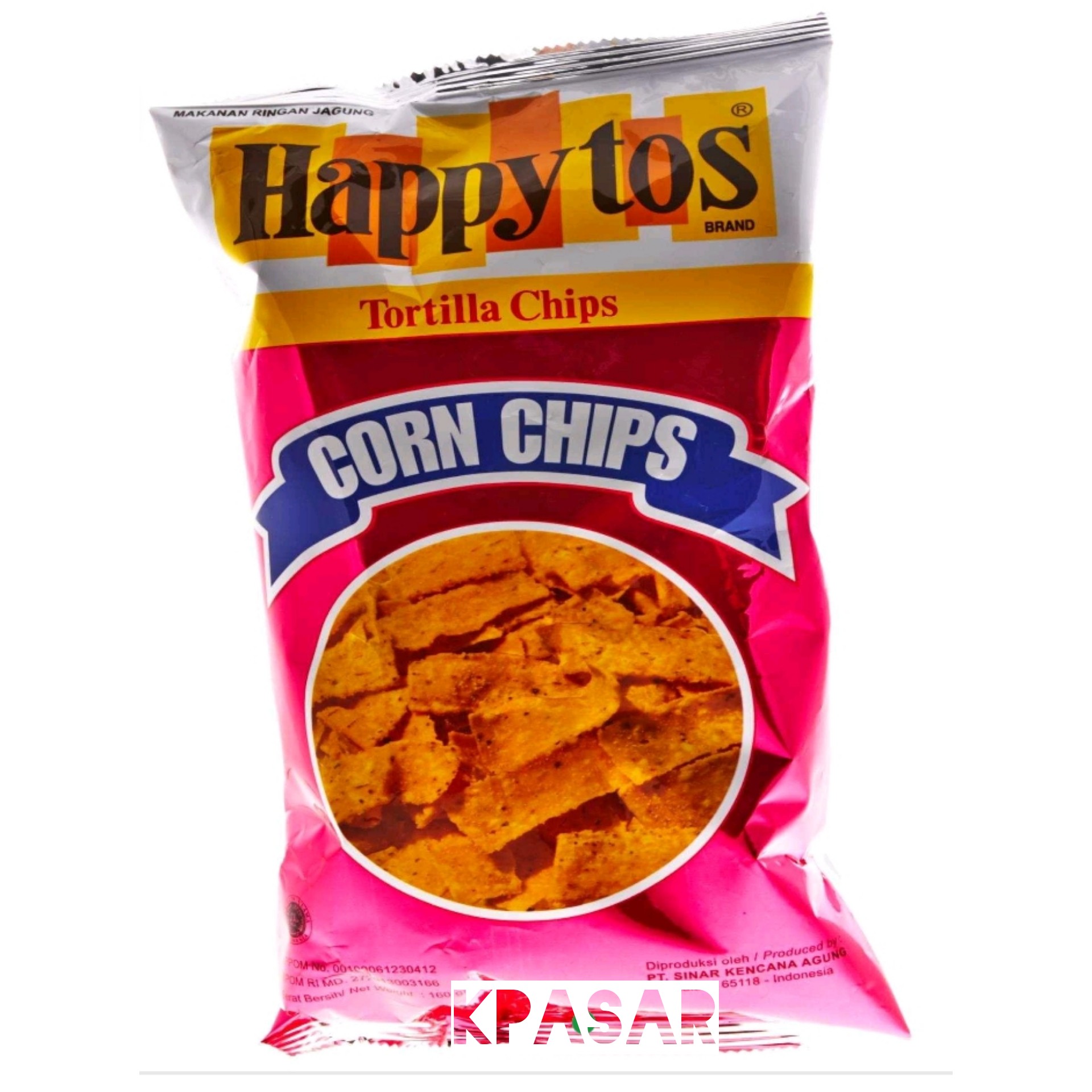 HAPPY TOS CORN CHIPS