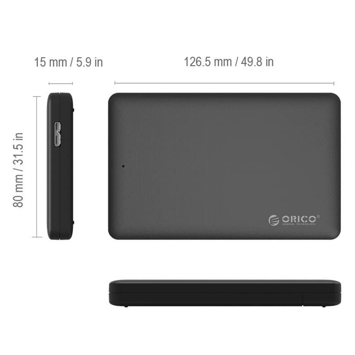 HDD Case Orico Enclosure USB 3 2
