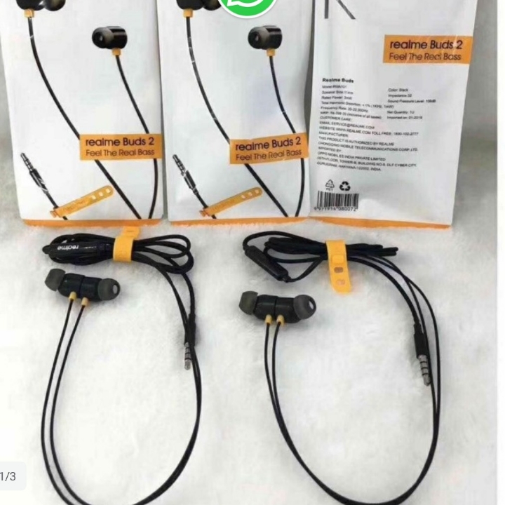 HEADSET REALME BUDS 2 MAGNET