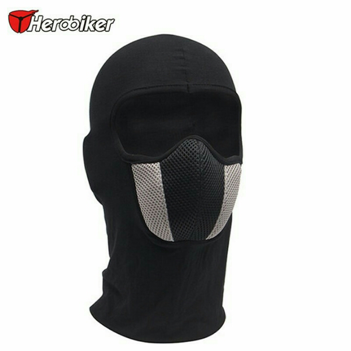 HEROBIKER Masker Motor Full Face Ninja OMSEG4KYZ D5