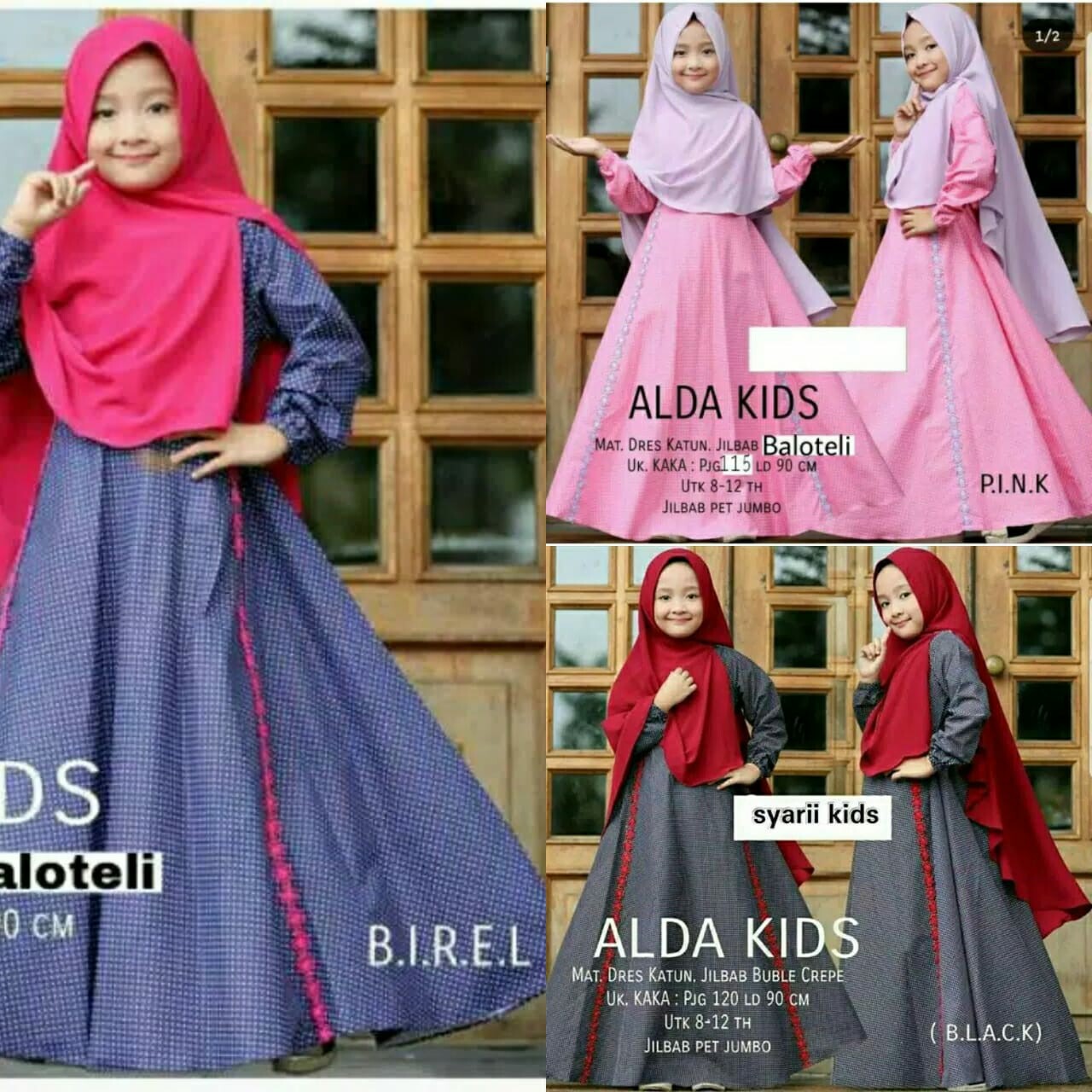 HIJAB ANAK MURAH RP65000 ALDA KIDS