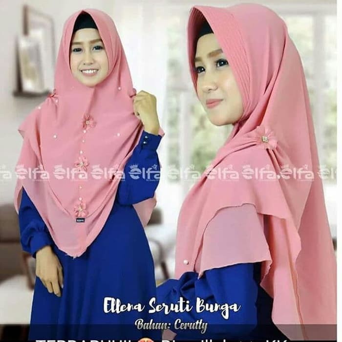 HIJAB WANITA CERUTYBABYDOLL 2 LAYER