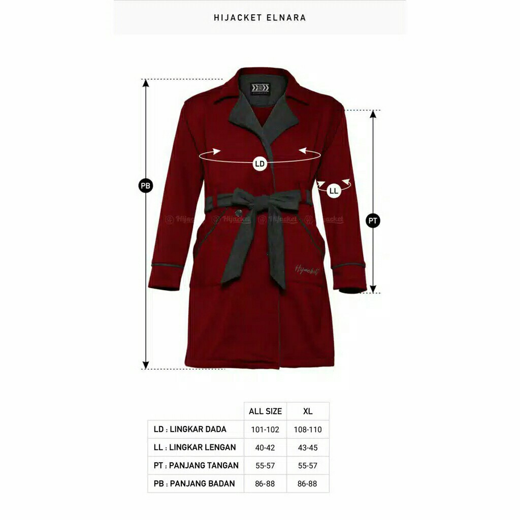 HIJACKET ELNARA  JAKET MUSLIMAH  JAKET SYARI jaket wnita 5
