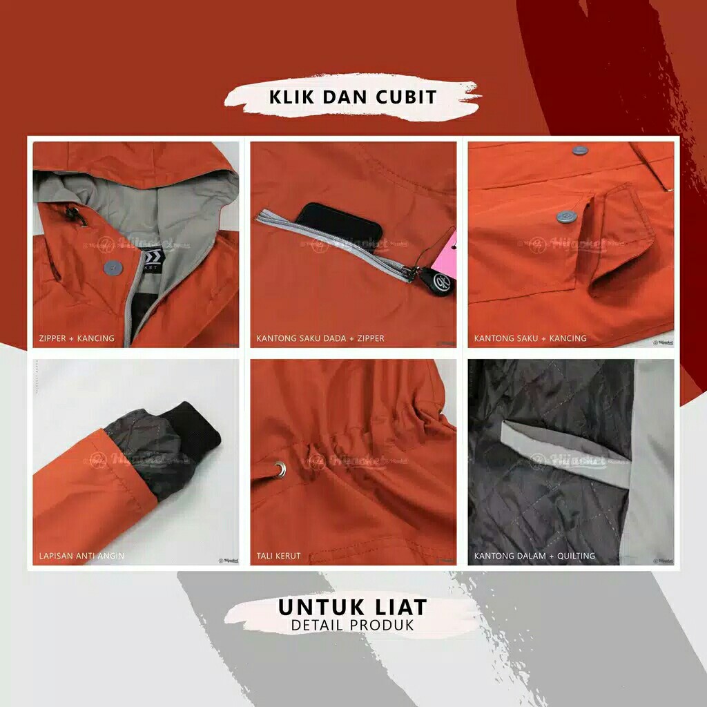 HIJACKET PARKA MONTIX ORIGINAL GUARANTEED 4