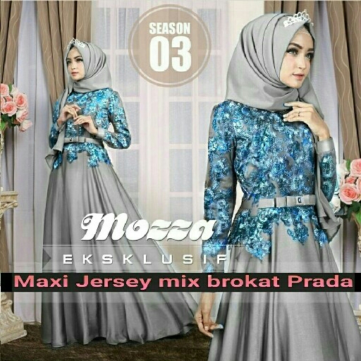 HJ MAXI MOZZA ABU BRUKAT BIRU 
