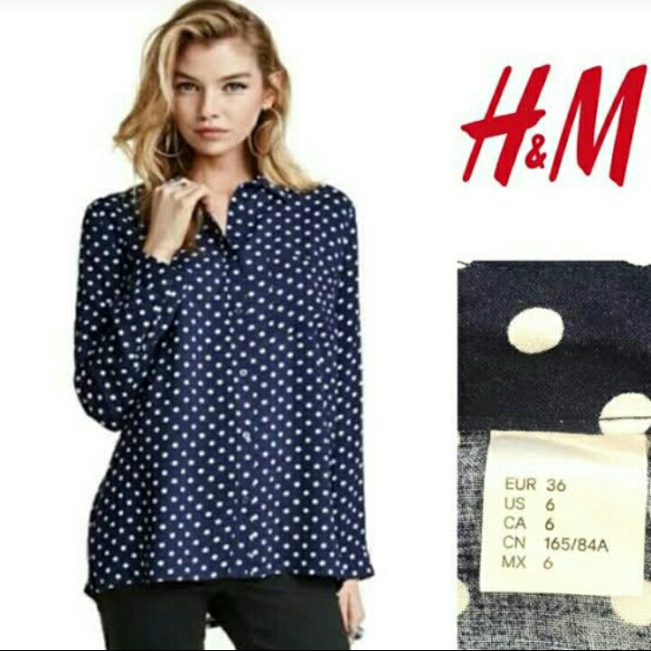 HM Kemeja Polkadot