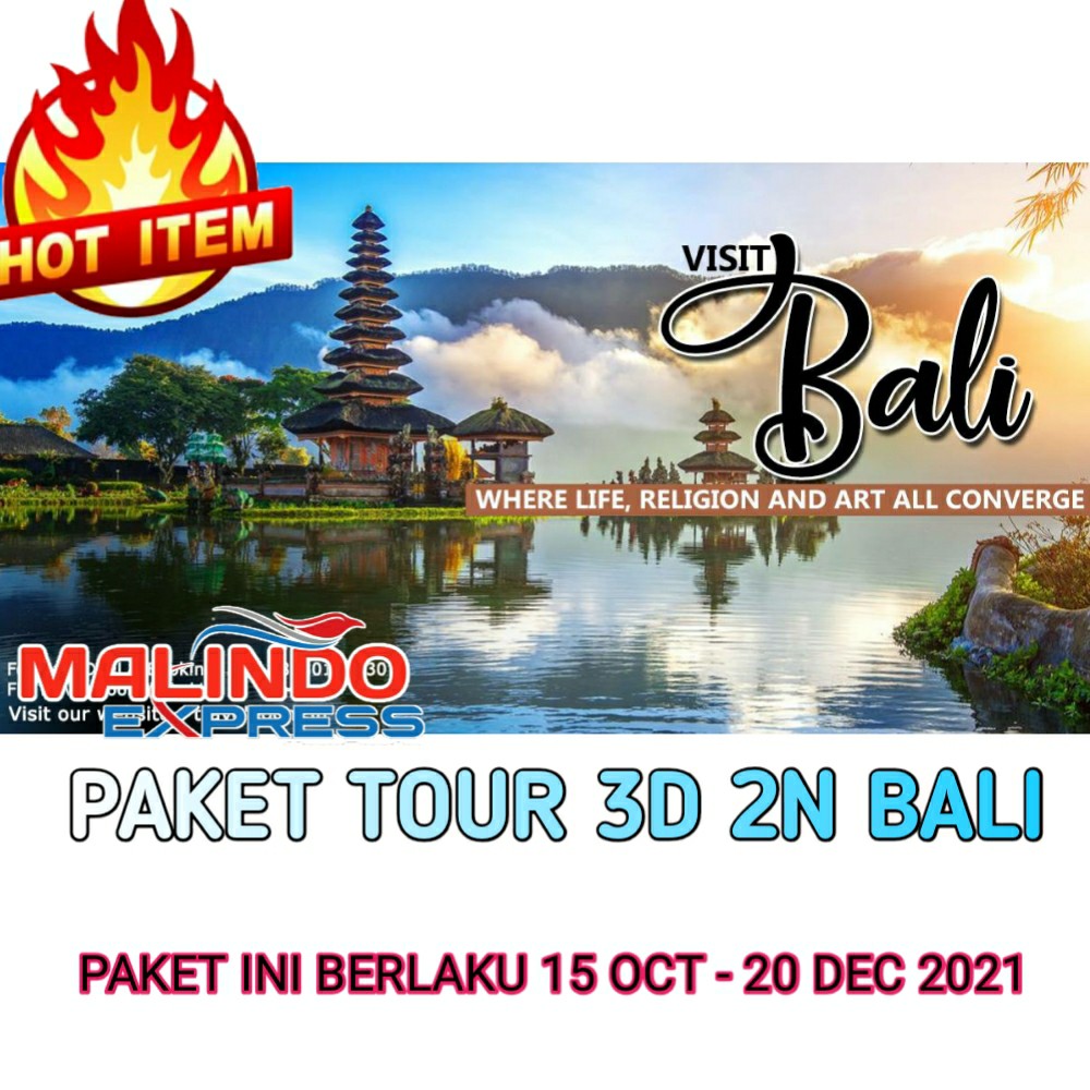 HOLDAY BALI 3D 2N HOT ITEM