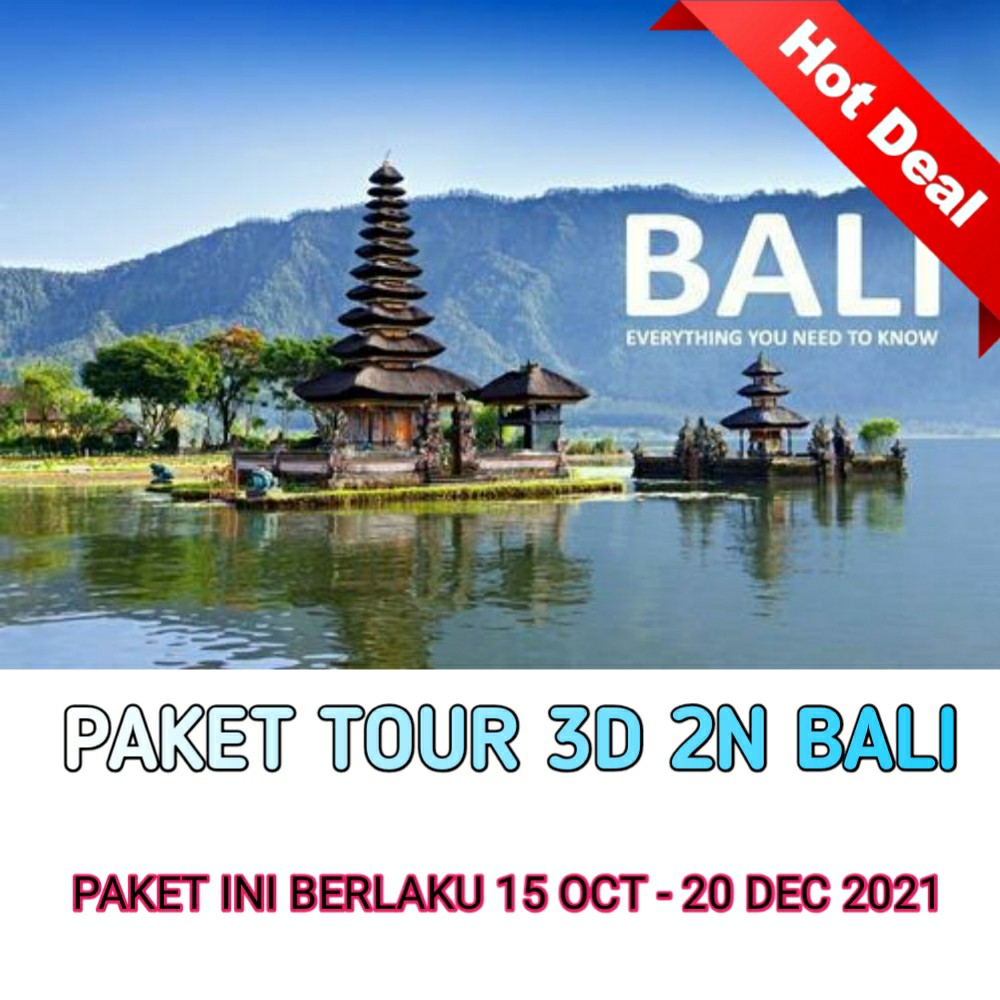 PAKET LIBURAN BALI  3D 2N