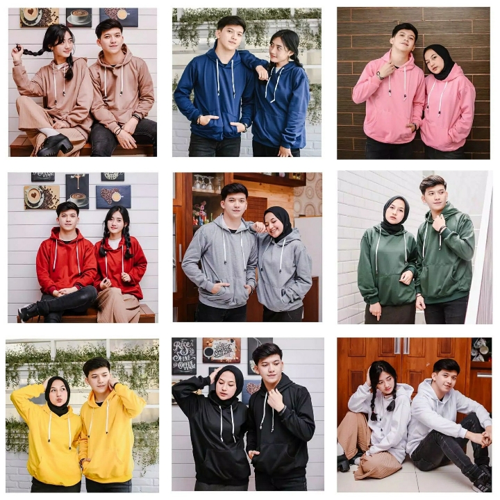 HOODIE NATURAL WANITA - PRIA