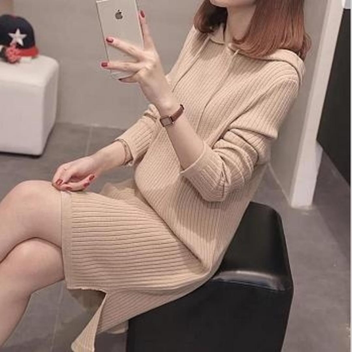 HOODIE TUNIK PJ CREAM