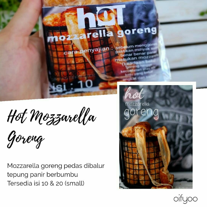 HOT MOZZARELLA GORENG ISI 10