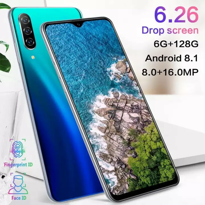 HP MURAH under LayarWajah Smartphone Tak Terkunci A50 626 Inch