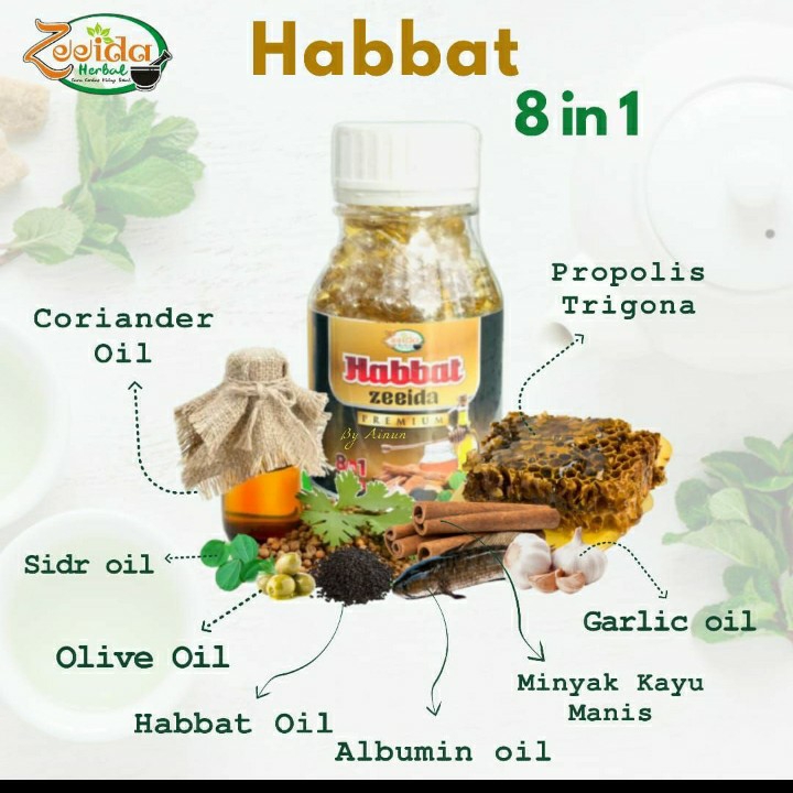 Habbat 8 In 1 Zeeida
