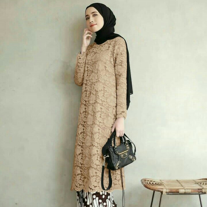 Hafifa Tunik Choco