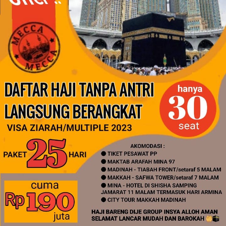 Haji Tanpa Antri 2023